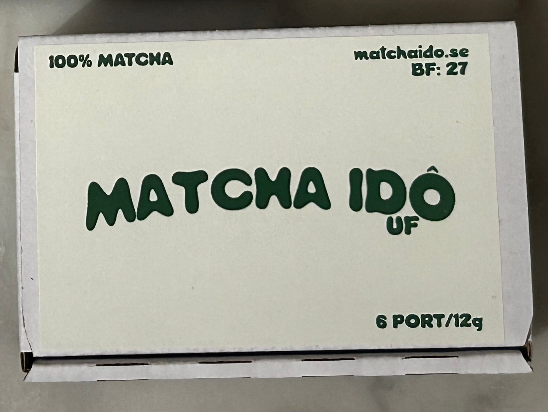 MATCHA IDÔ 6 PORTIONER